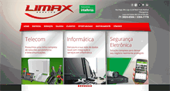 Desktop Screenshot of limax.com.br