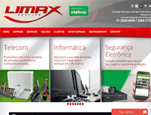 Tablet Screenshot of limax.com.br